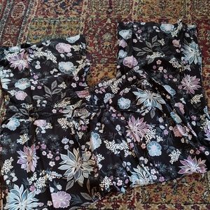 Loft wide leg cropped pant